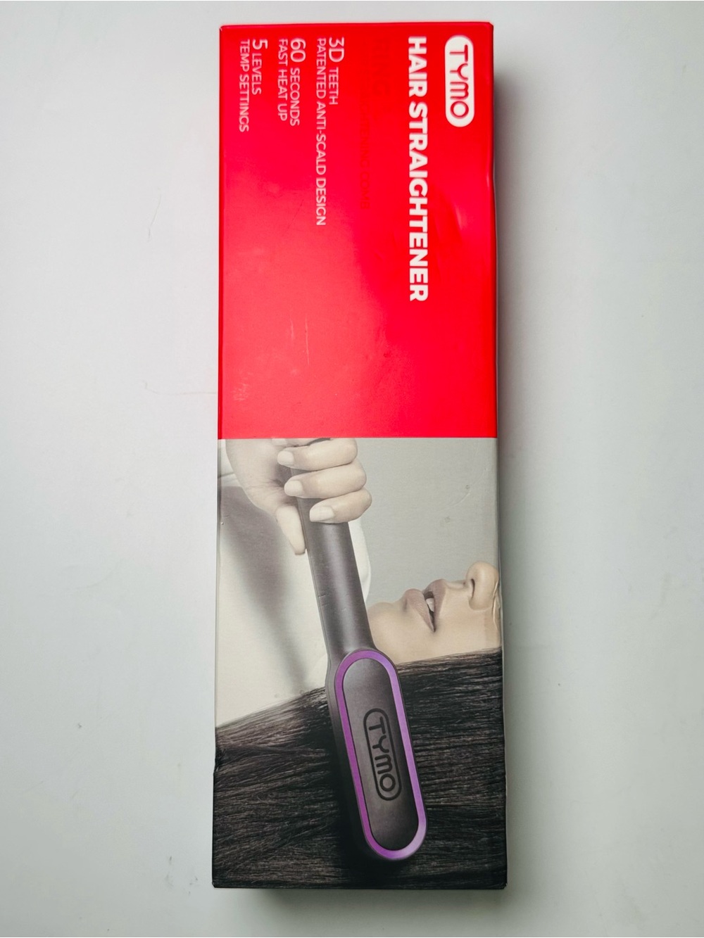 Tymo Purple & Black Hair Straightener – Women Hair Tools